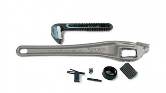 Алюминиевый коленчатый трубный ключ Ridgid 14